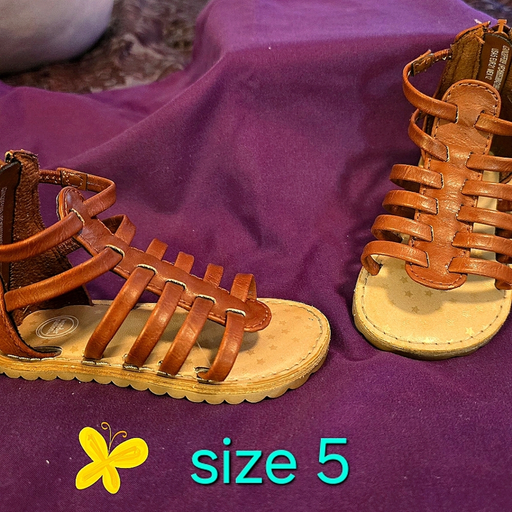 Toddler Girl's Strap Ankle Sandals